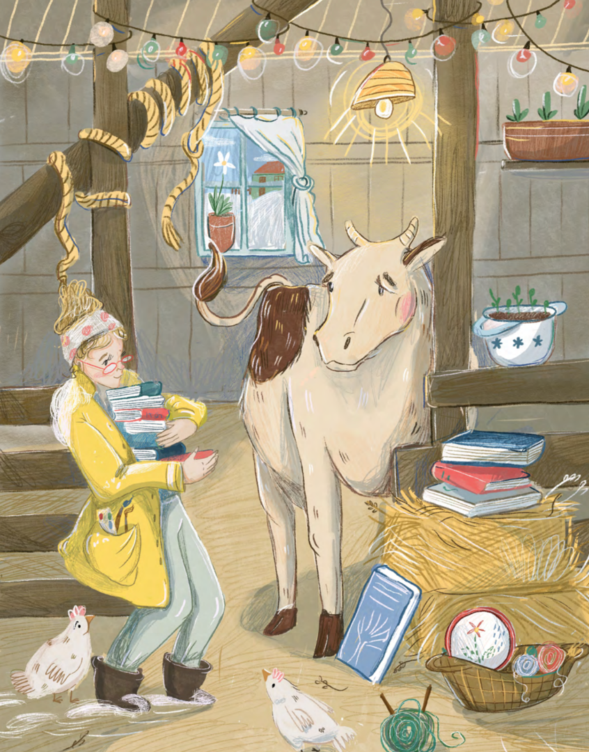 Зуля Стадник: Рогатая Му-у-уза! 978-3-03974-009-3 - 2