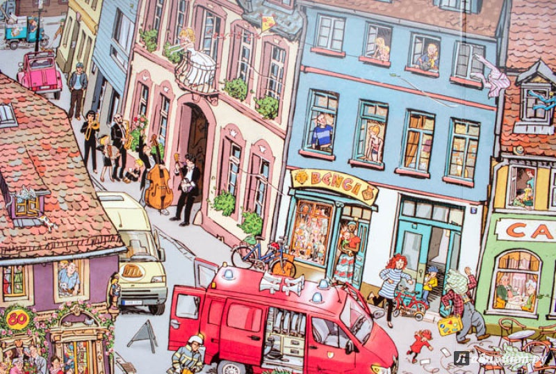 Однажды в городе. История в картинках (виммельбух) 978-5-00041-080-6, 978-5-00041-168-1 - 8