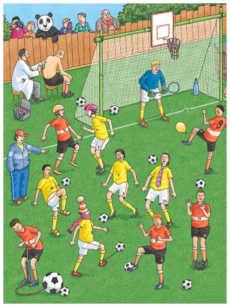 Футбольная перепутаница. Найди ошибки художника 9785000412763
