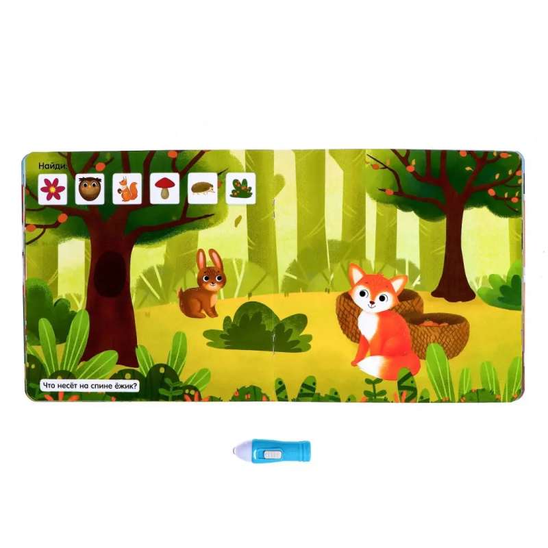 Книга с фонариком «Что где спрятано?» null - 3