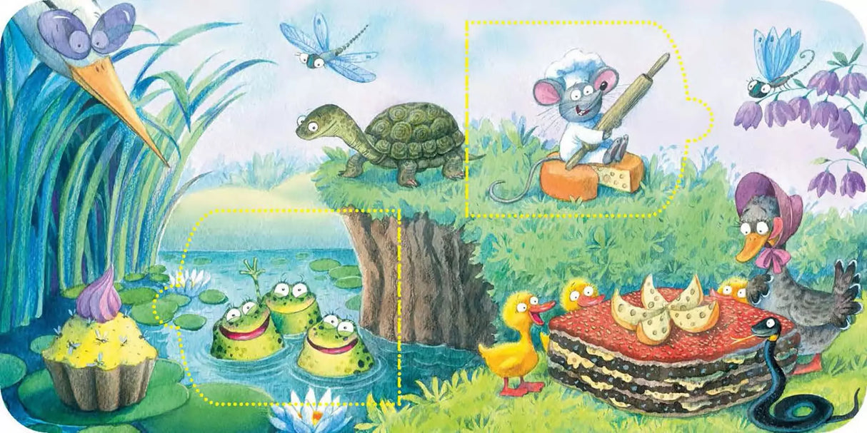 Кто испёк пирог? Загадки с окошками null - 2