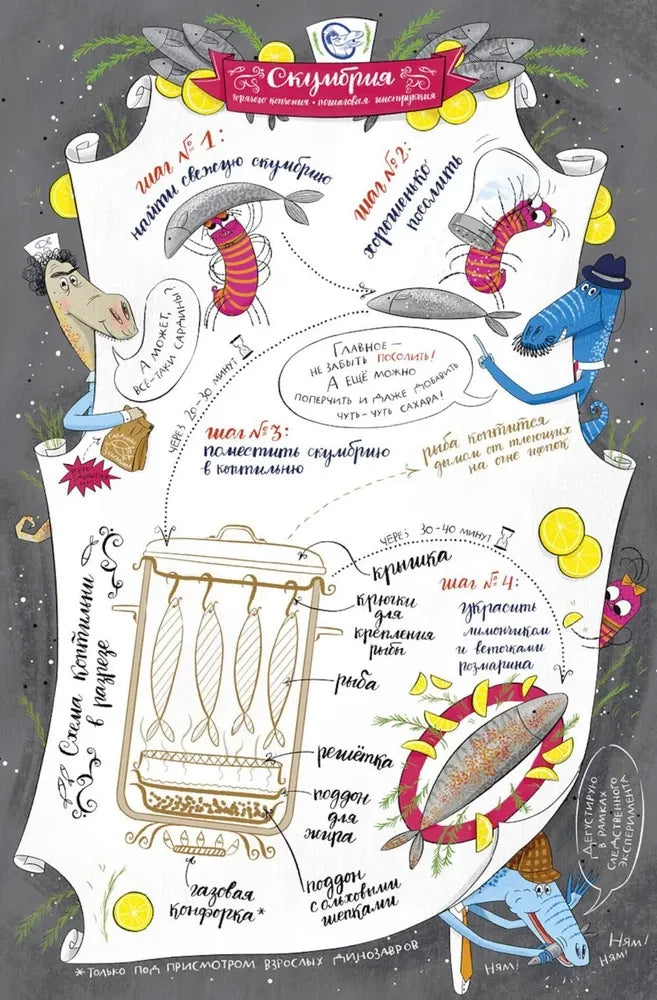 Динозавры-детективы. Дело копчёной скумбрии null - 1