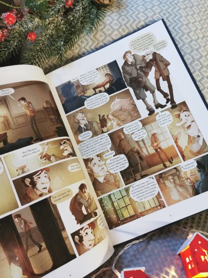 Рождественская песнь. Графический роман по повести Чарльза Диккенса 978-5-00214-305-4 - 6