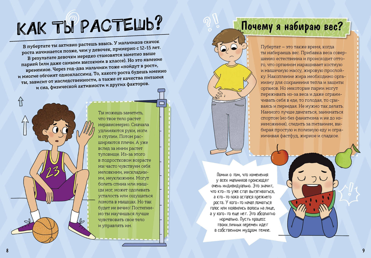 Мальчики взрослеют. Как меняется тело и настроение 978-5-00250-075-8 - 3