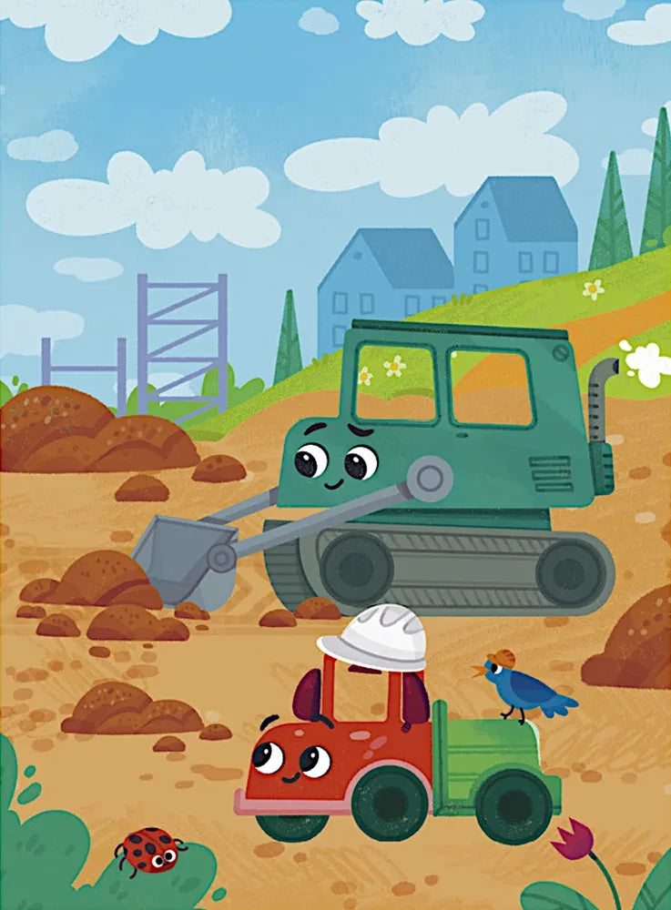 Маленький грузовичок. Маленький грузовичок. Большая книга приключений/Ульева Е. 9785002524952