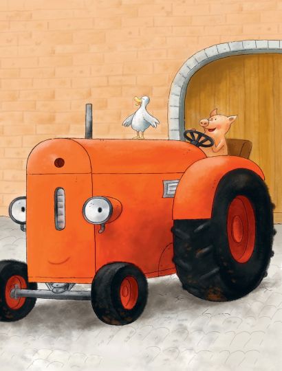 Маленький красный Трактор и зимние чудеса 978-5-04-118925-9 - 2