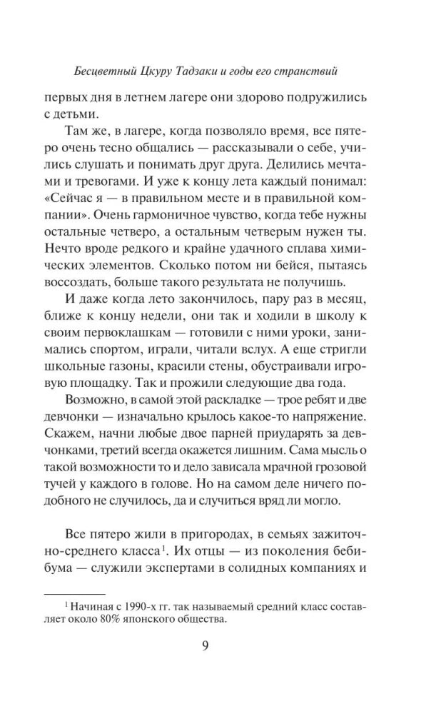 Бесцветный Цкуру Тадзаки и годы его странствий null - 7