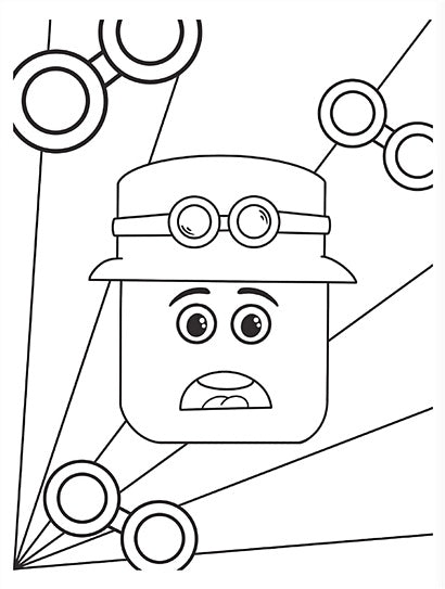 Большая раскраска для фанатов Roblox 978-5-17-152091-5 - 5