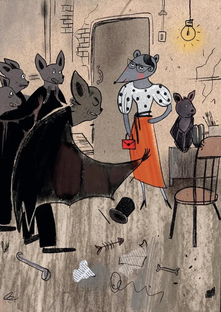 Школа благородных мышей. Тайна лунного света null - 7