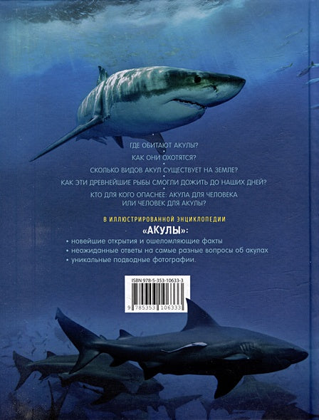 Акулы. Иллюстрированная энциклопедия 978-5-353-10633-3 - 4