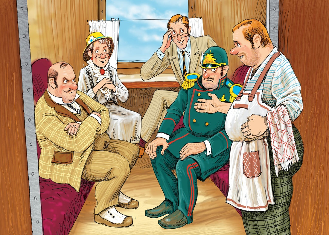 Фрёкен Сталь, разбойники и паровоз 9785389194281