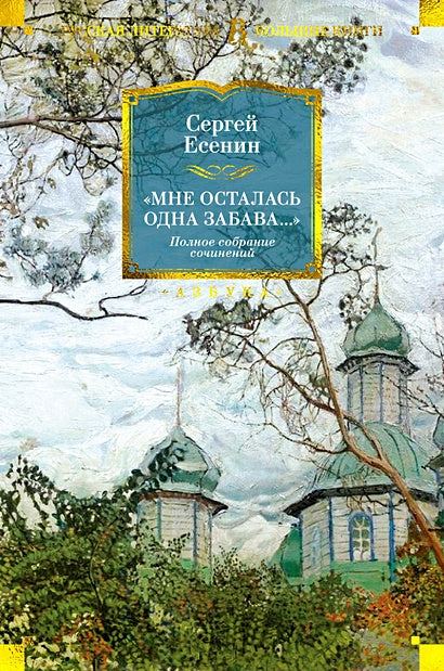 Обложка «Мне осталась одна забава...» Стихотворения, поэмы, проза. Полное собрание сочинений 978-5-389-24102-2