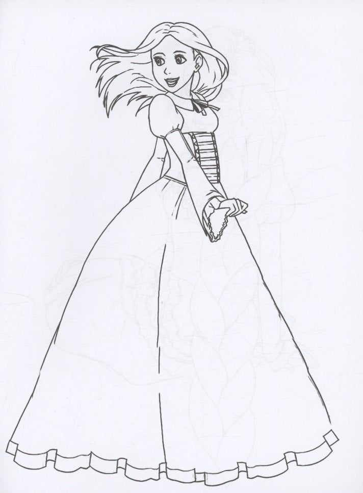 Раскраска. Принцессы 9785431537653