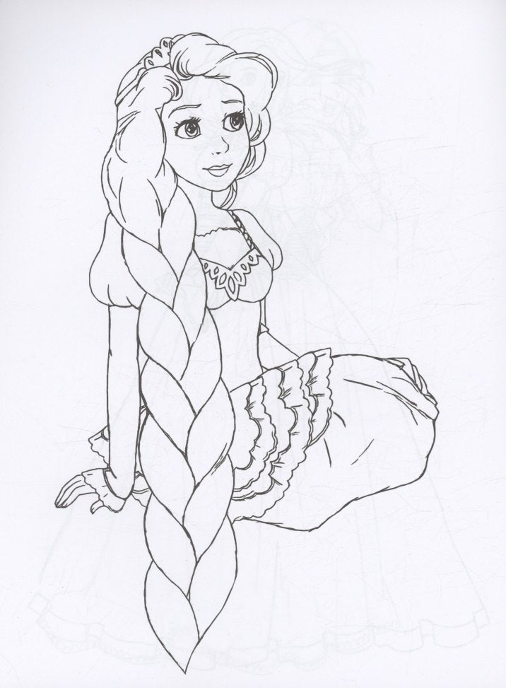 Раскраска. Принцессы 9785431537653