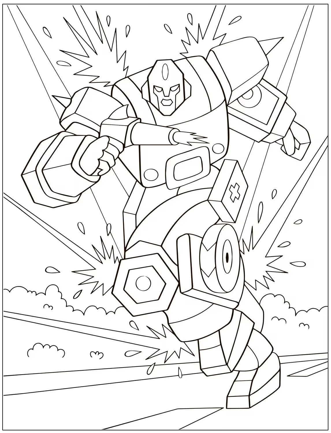 Раскраска. Роботы 978-5-4315-3766-0 - 2