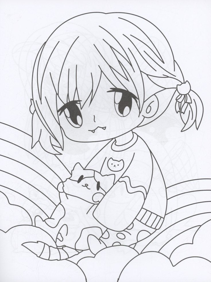 Раскраски аниме. Очаровашки 9785431542541