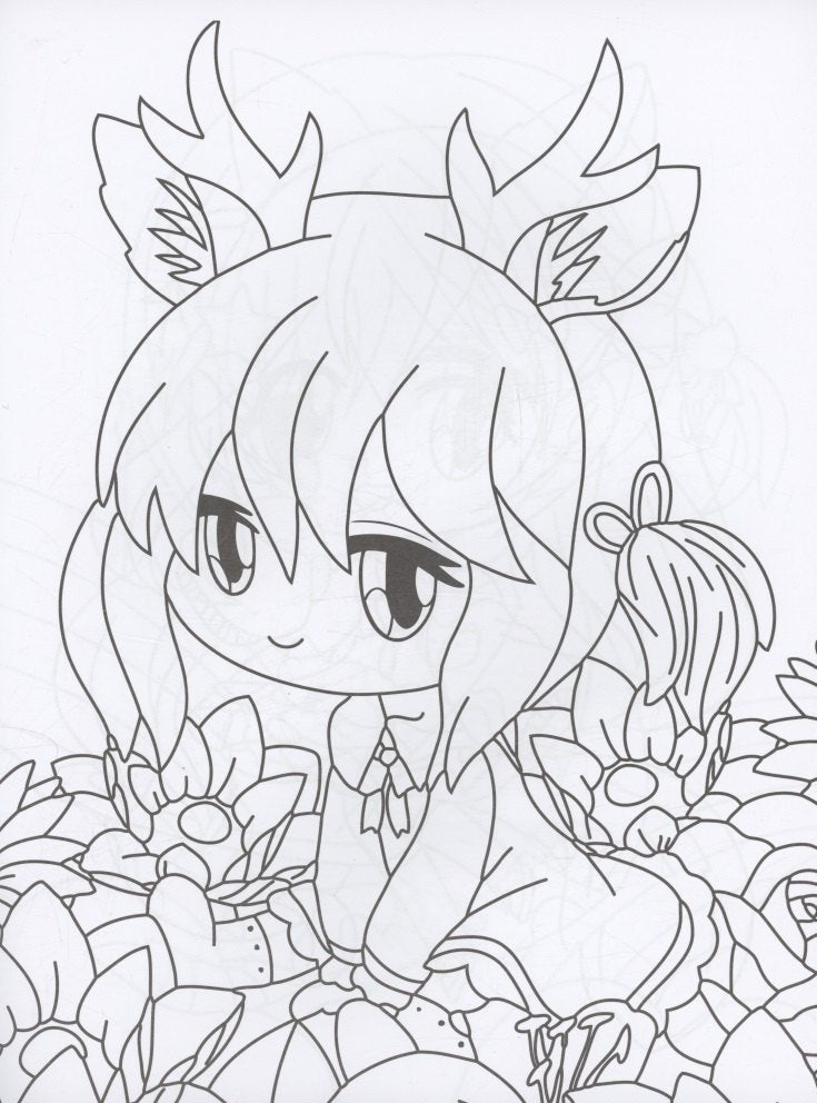 Раскраски аниме. Очаровашки 9785431542541