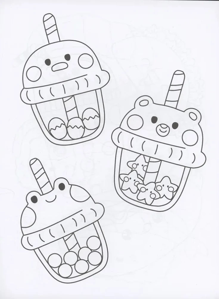 Раскраски аниме. Вкусняшки 9785431542558