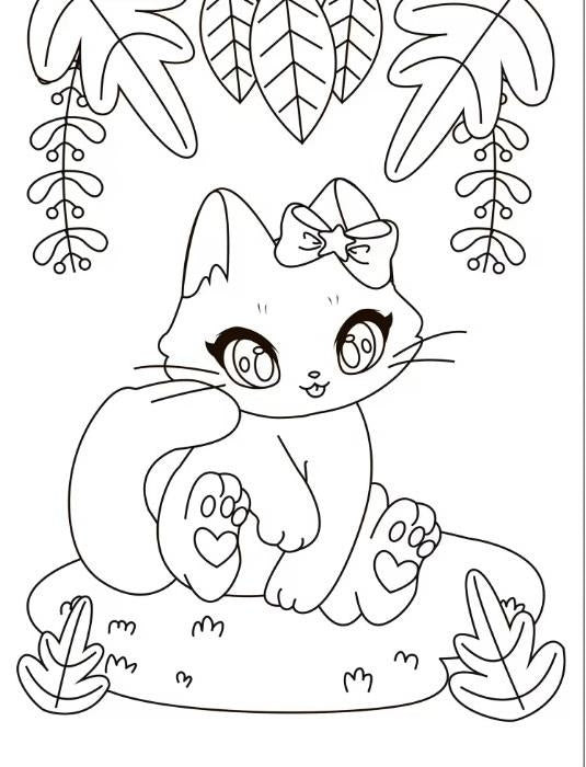 Раскраски аниме. Котики 978-5-4315-4257-2 - 2