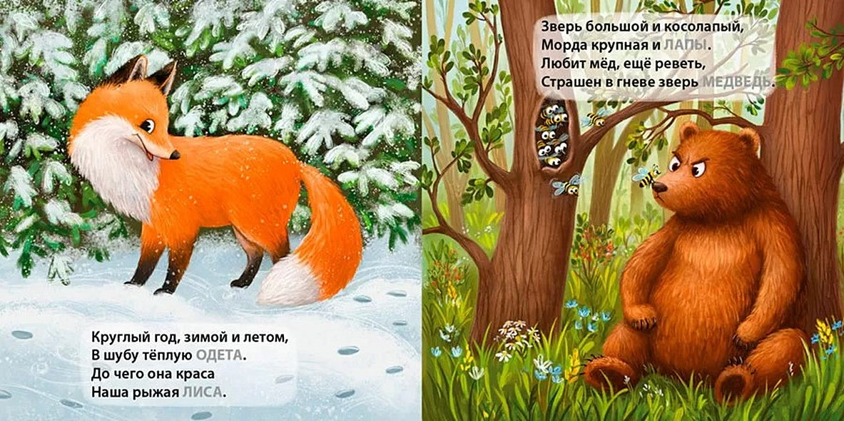 Дикие животные. Загадки-рифмы 978-5-4366-0714-6 - 0