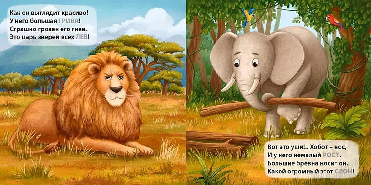 Дикие животные. Загадки-рифмы 978-5-4366-0714-6 - 1