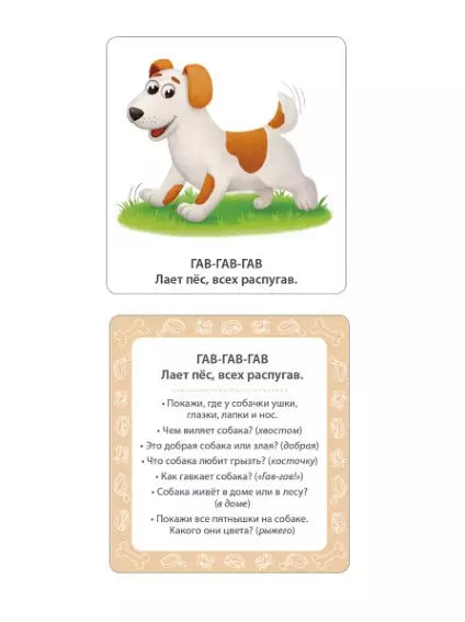 Мои первые карточки для запуска речи. 50 развивающих карточек 9785436608235