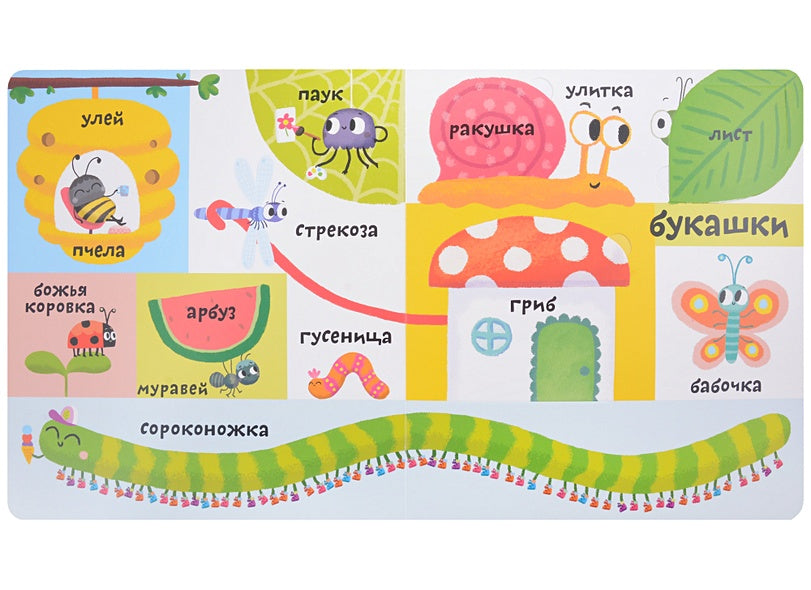 Мои первые 100 слов с большими окошками. Животные 978-5-4366-0869-3 - 1