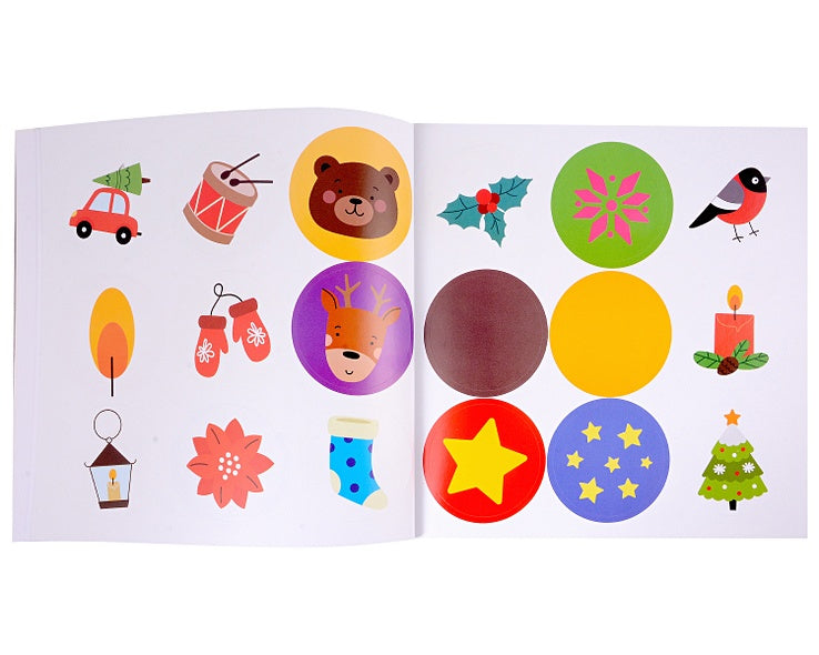 Мои первые новогодние наклейки 2+ 978-5-4366-0877-8 - 1