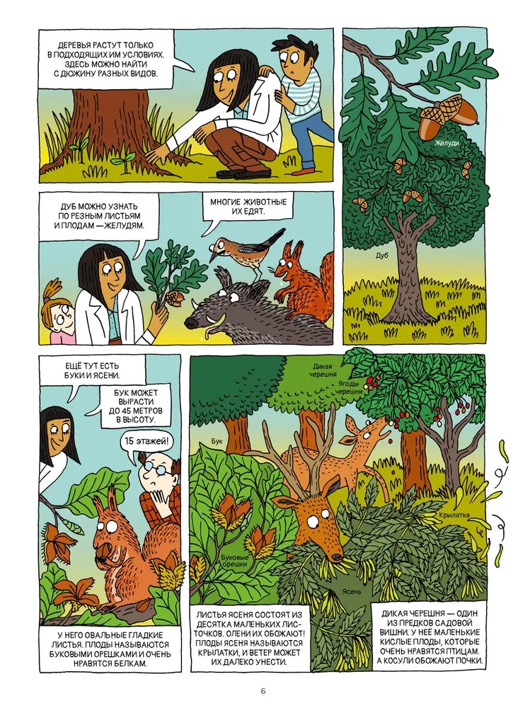 Лес и его обитатели в комиксах null - 1