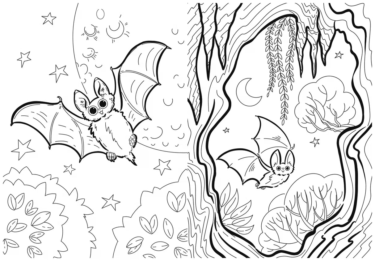 Я летучая мышь с раскрасками 9785961481044