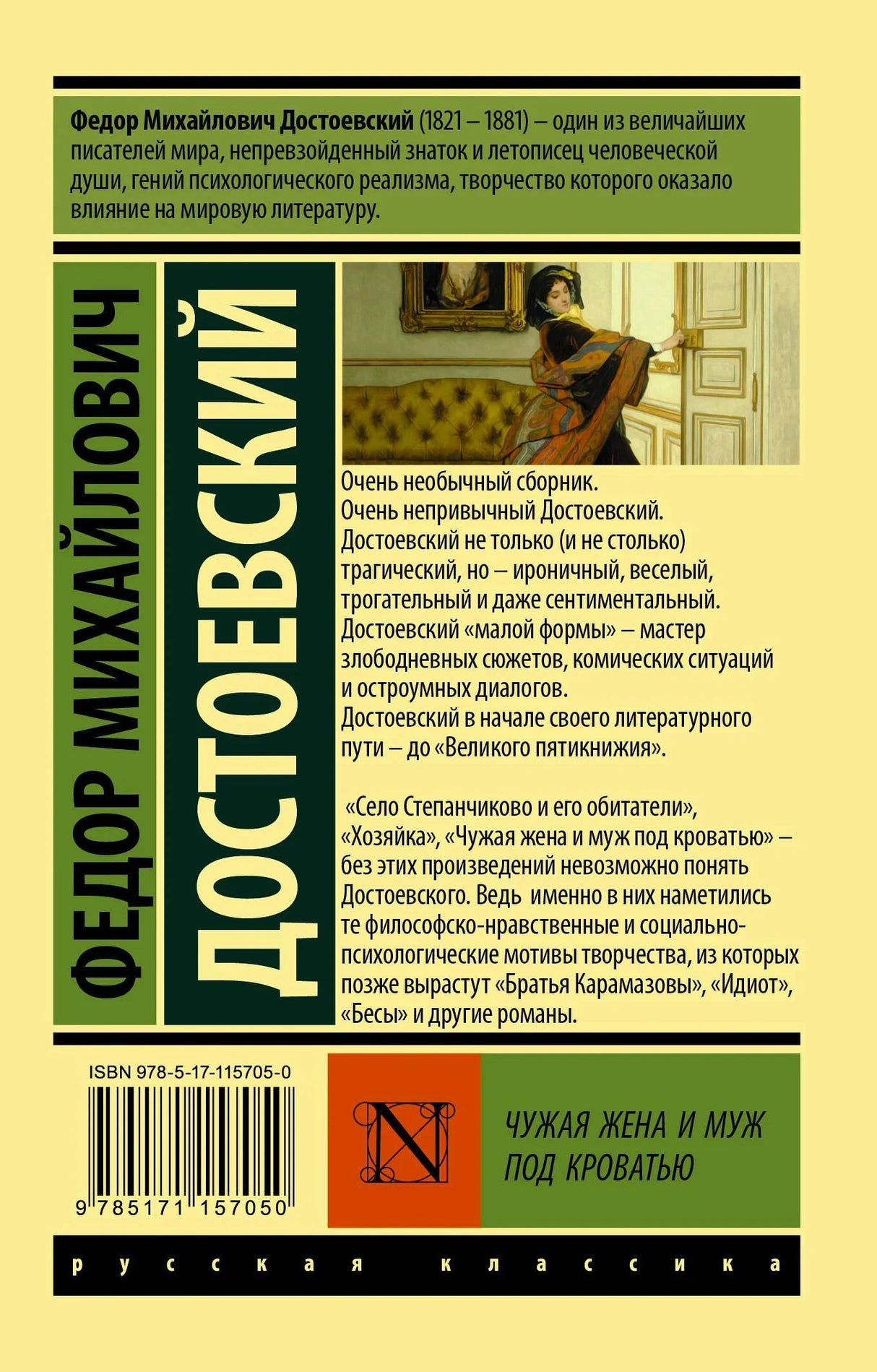 Задняя обложка с аннотацией и ISBN