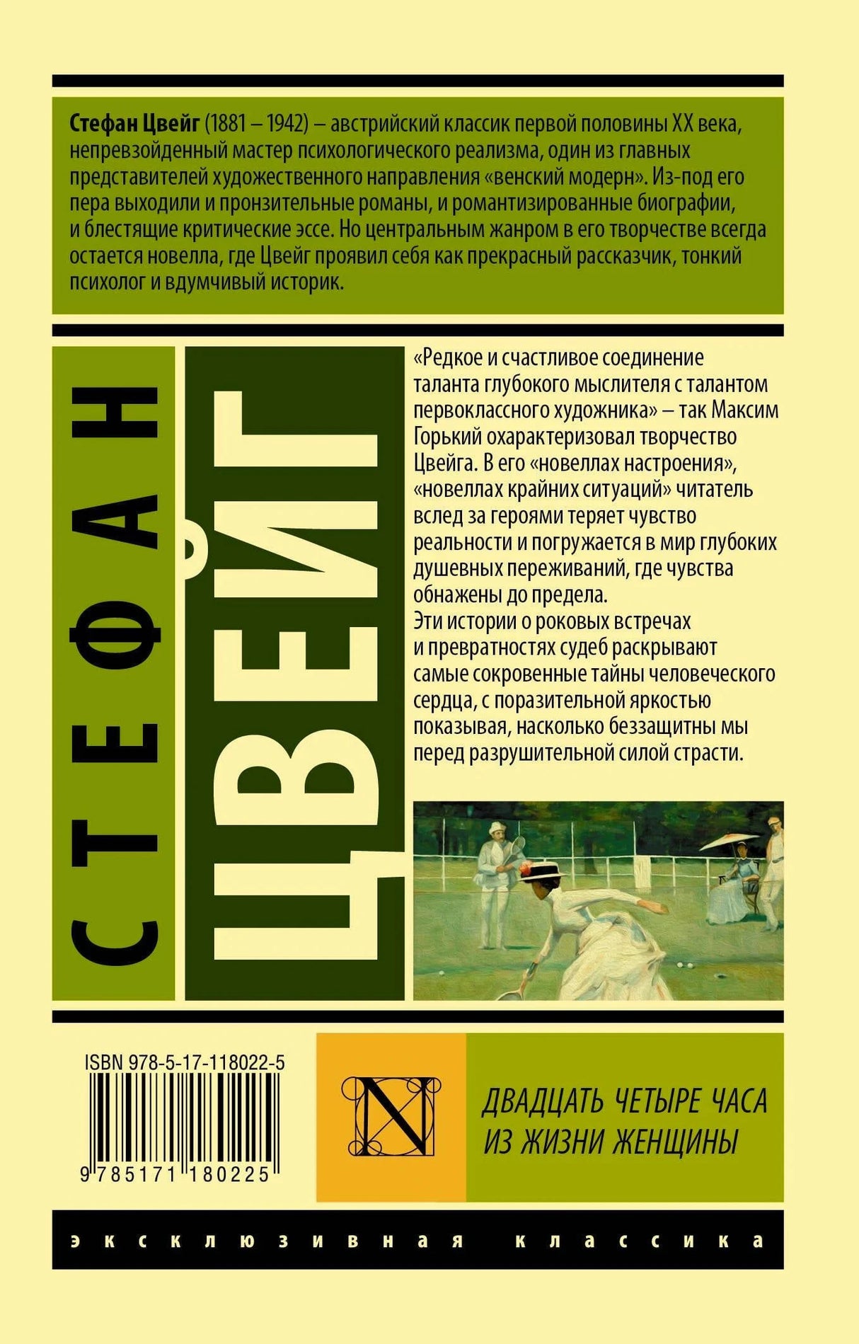 Задняя обложка с аннотацией и ISBN