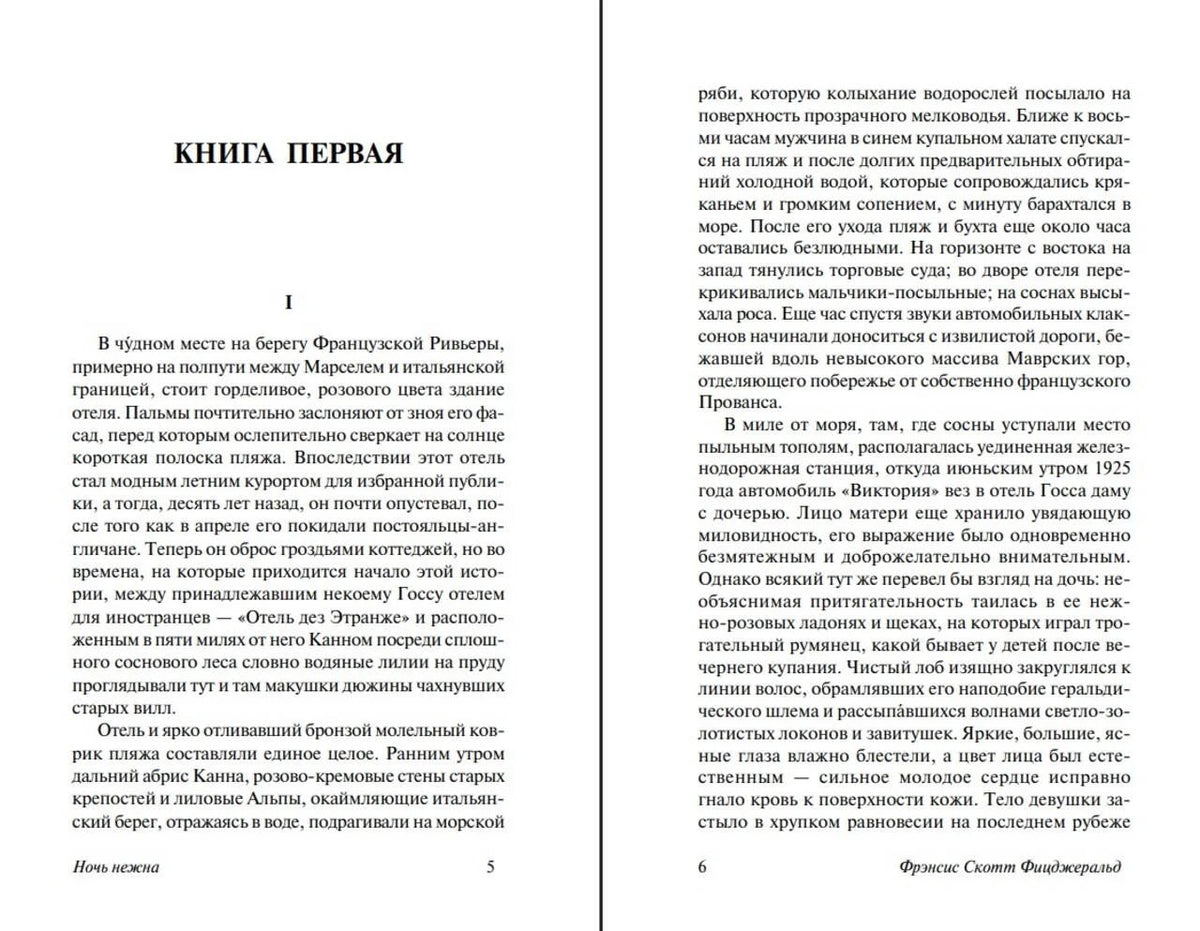 Разворот начала первой книги романа: страницы 5–6.
