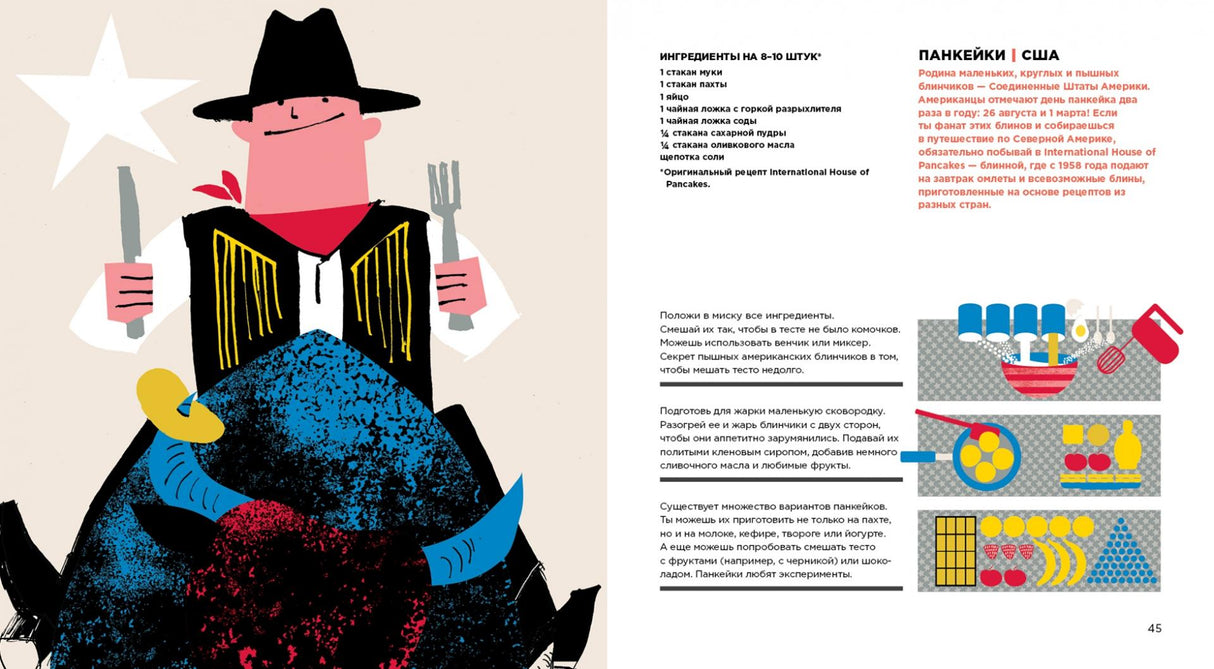 Все едят блинчики. Книга с рецептами