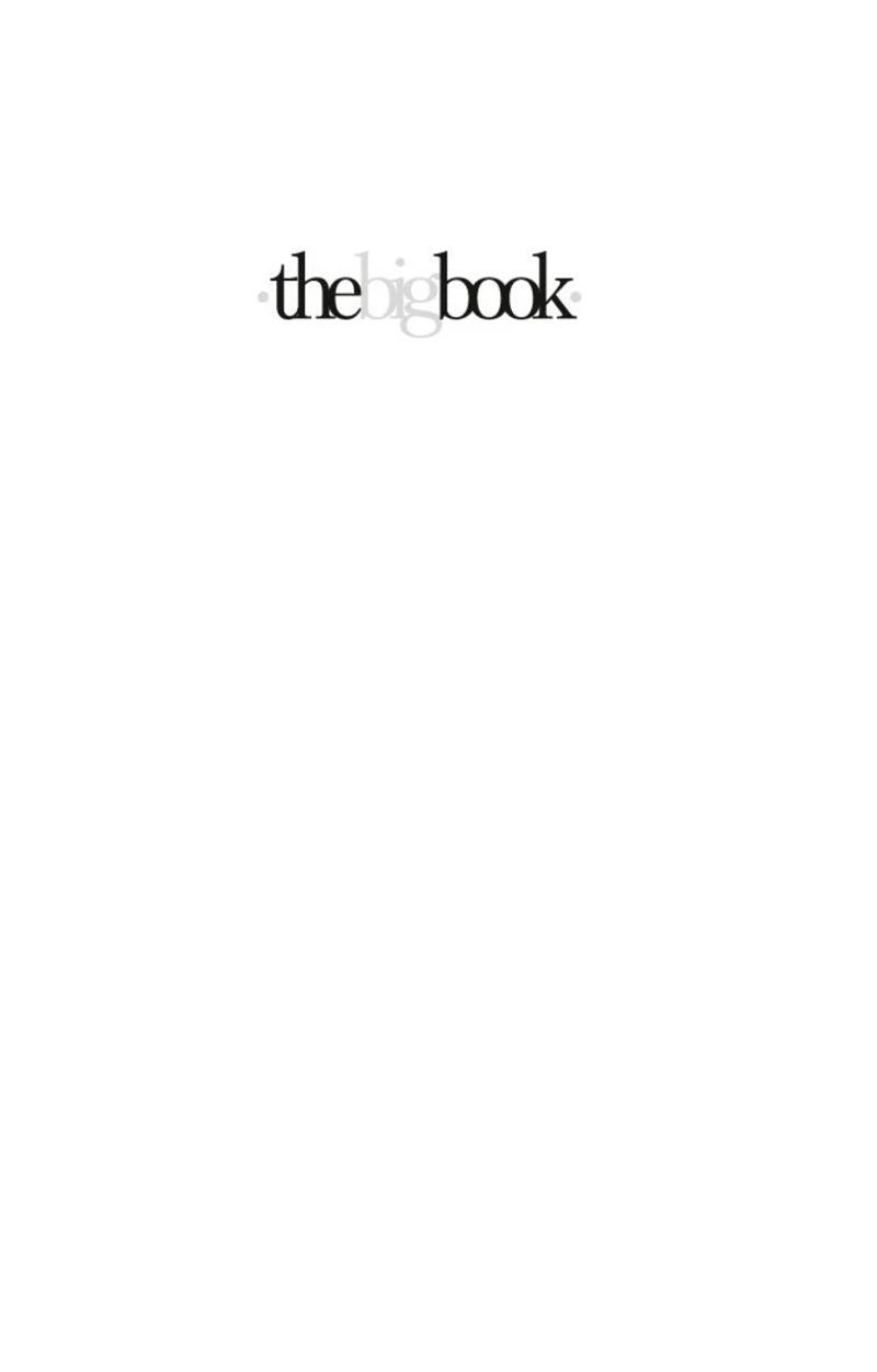 Страница с логотипом книжной серии the big book.