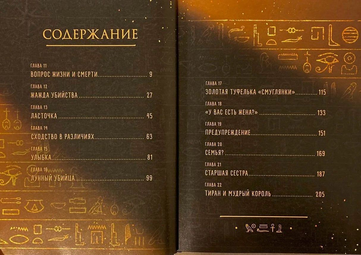Содержание книги — главы 11-22