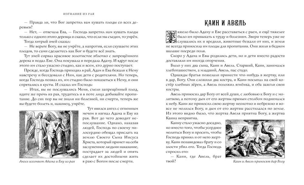 Разворот «Каин и Авель»