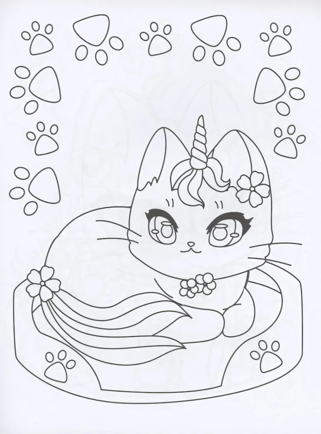 Раскраски аниме. Котики 9785431542572