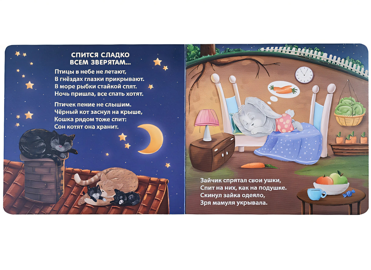Сонная книжка для моей малышки. Книжки-картонки 978-5-4366-0784-9 - 0