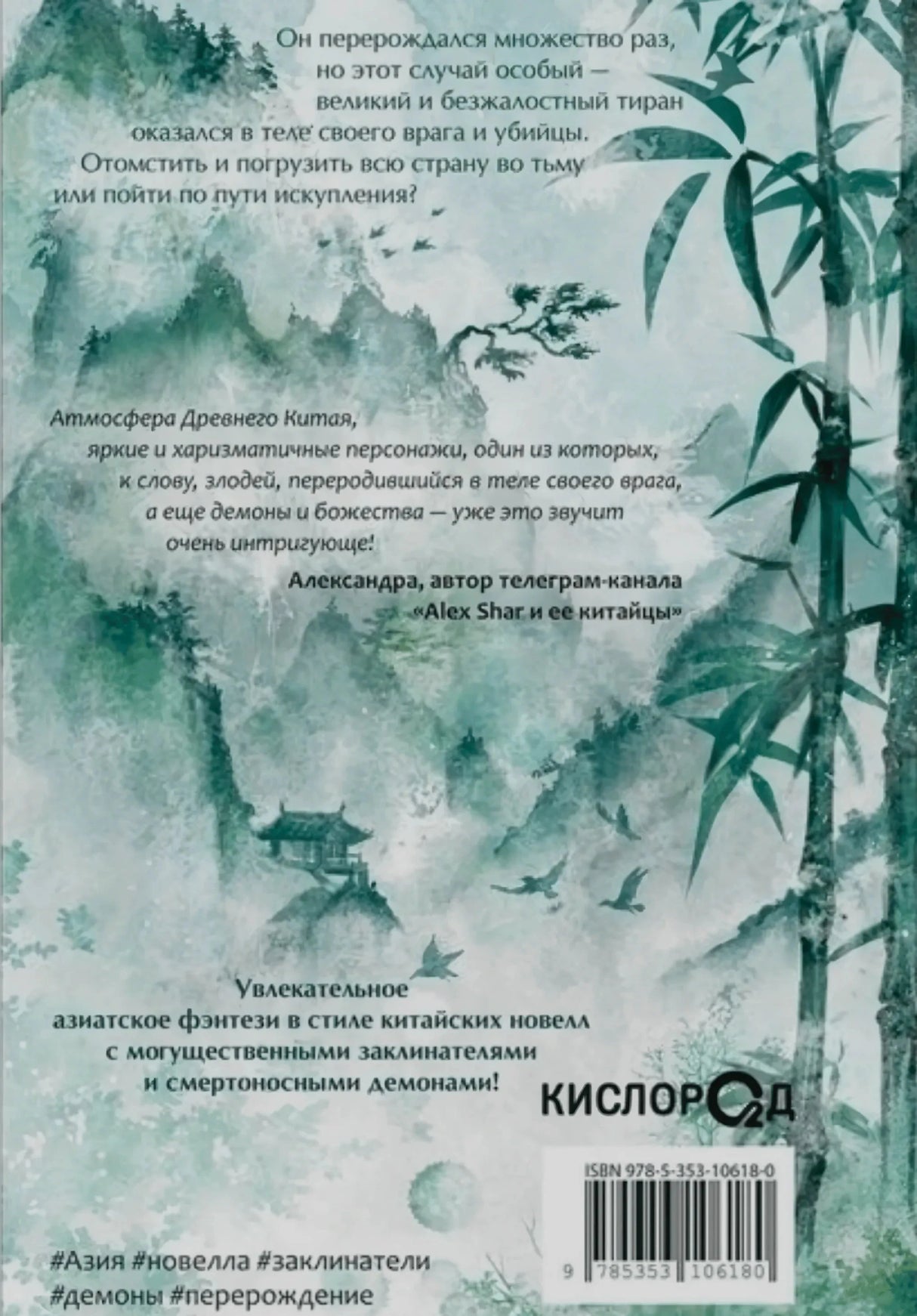 Задняя обложка с аннотацией и ISBN