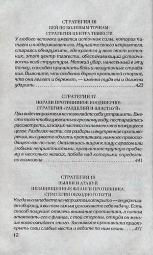 Продолжение содержания: стратегии 16–18.
