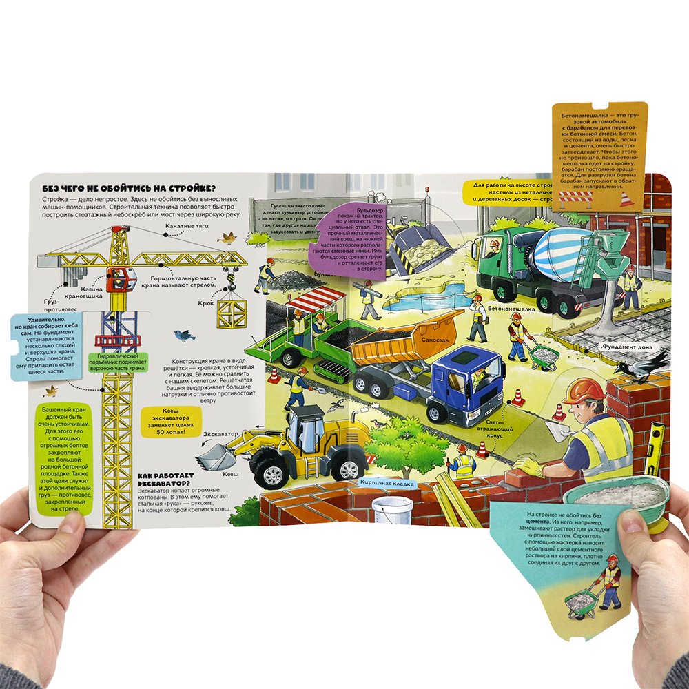 Как все устроено? Книжка с окошками 9785001346449