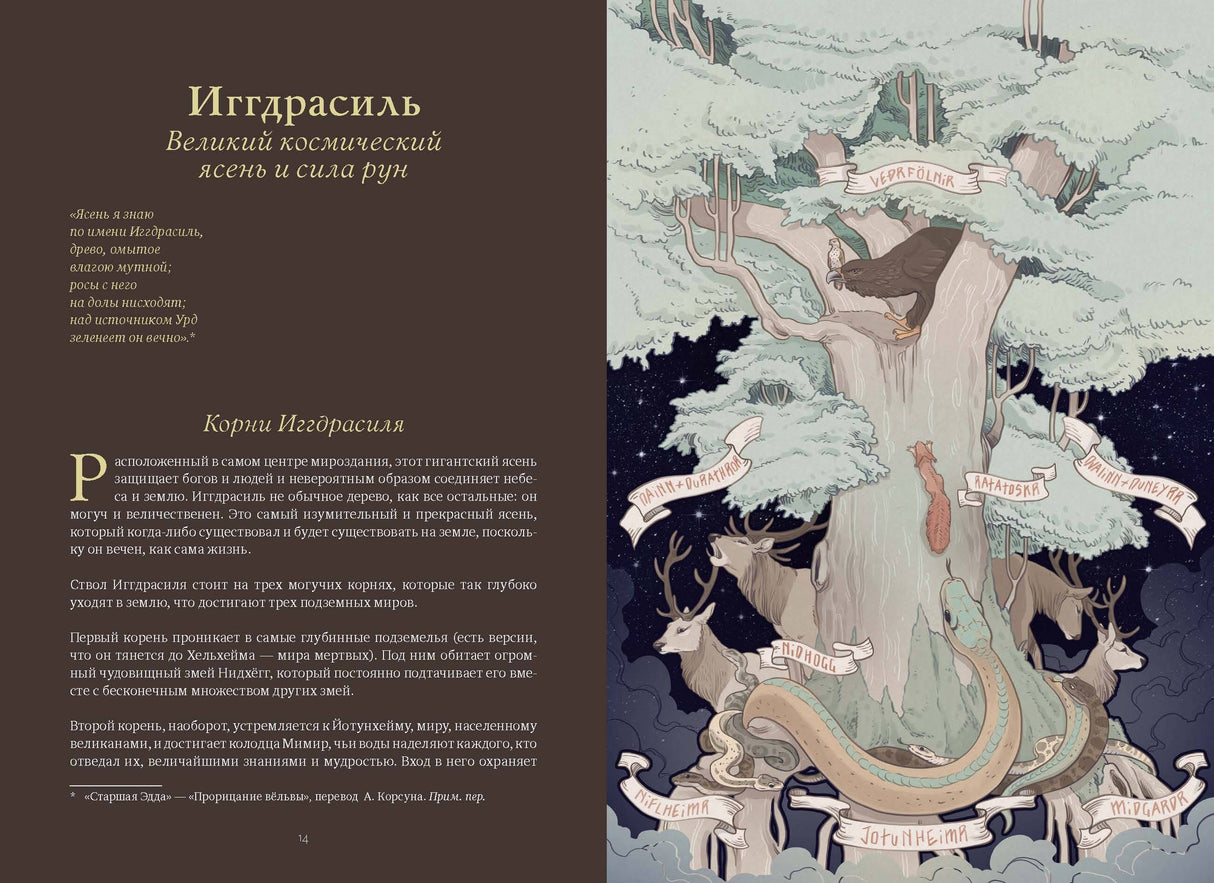 Волшебные и страшные  мифы леса. От феникса до Иггдрасиля 9785002145232