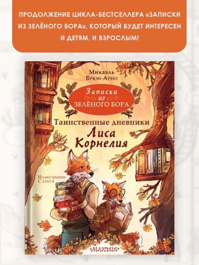 Записки из Зелёного Бора. Таинственные дневники Лиса Корнелия 978-5-17-155755-3 - 3