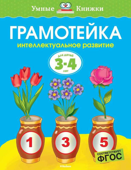 Грамотейка. Интеллектуальное развитие детей 3-4 лет 9785389166493