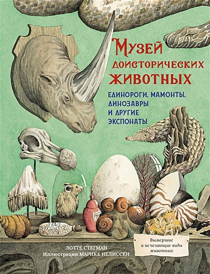 Обложка Музей доисторических животных. Единороги, мамонты, динозавры и другие экспонаты 978-5-389-19557-8