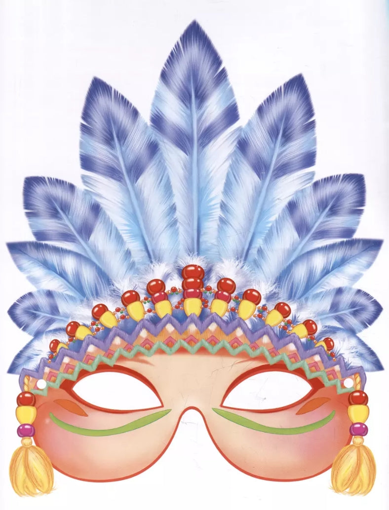 Новогодние приключения. Новогодние маски. Игры, задания, наклейки 978-5-389-26049-8 - 4