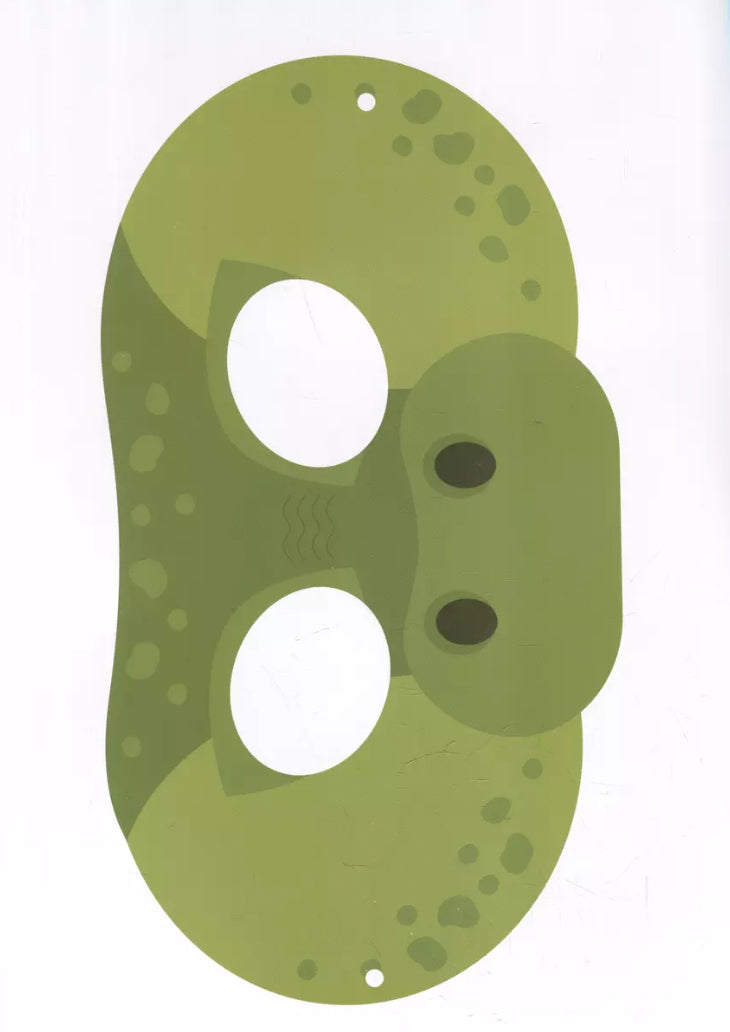 Дед Мороз и Новый год. Новогодние маски. Книжка с наклейками 9785389260535