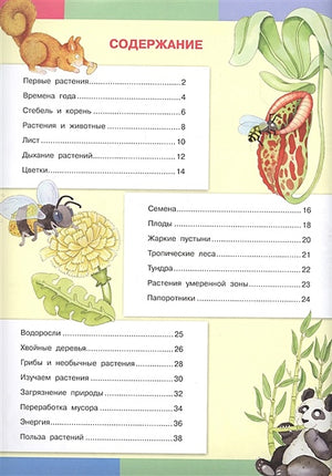 Тайны растений. Моя первая энциклопедия с наклейками 978-5-465-03885-0 - 0