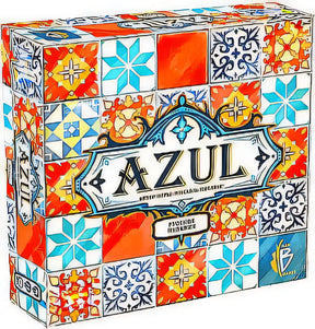 Лицевая сторона коробки Azul — мозаика из цветных португальских плиток, «Русское издание», Next Move